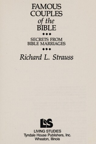 Cover of Famous Couples of the Bible