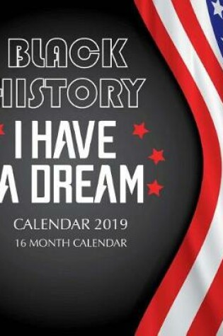 Cover of Black History Calendar 2019