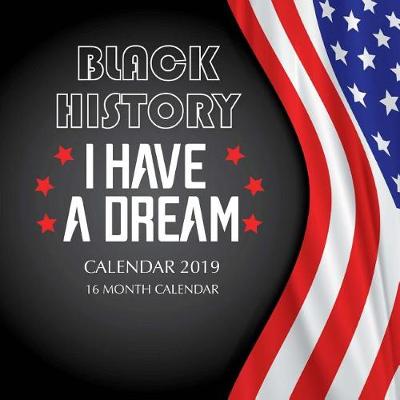 Book cover for Black History Calendar 2019