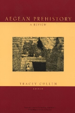 Cover of Aegean Prehistory