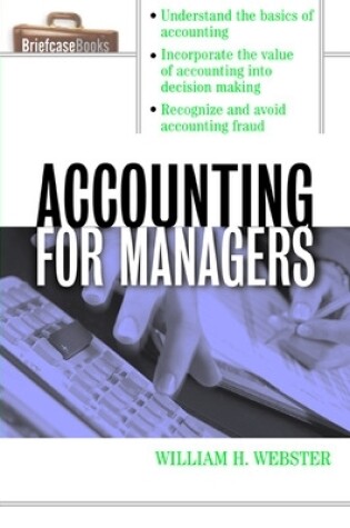 Cover of Accounting for Managers