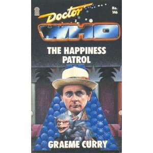 Book cover for Doctor Who-The Happiness Patrol