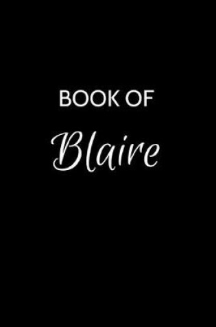 Cover of Book of Blaire