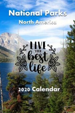 Cover of National Parks North America 2020 Calendar