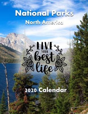 Book cover for National Parks North America 2020 Calendar