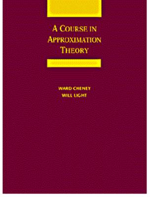 Cover of A Course in Approximation Theory