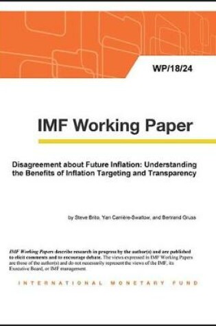 Cover of Disagreement about Future Inflation