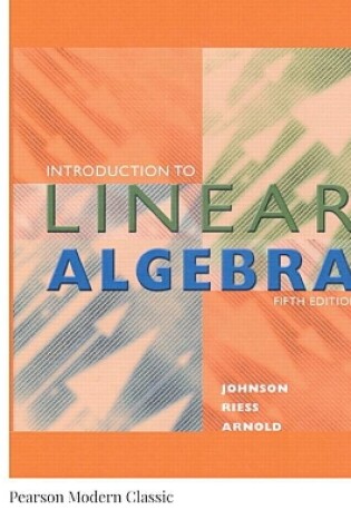 Cover of Introduction to Linear Algebra (Classic Version)