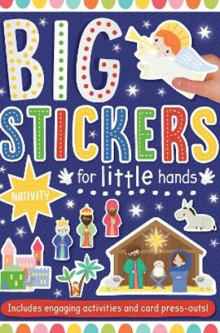 Cover of Big Stickers for Little Hands: Nativity
