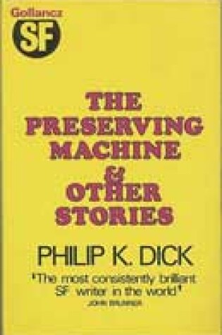 Cover of Preserving Machine and Other Stories