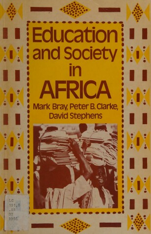 Book cover for Education and Society in Africa