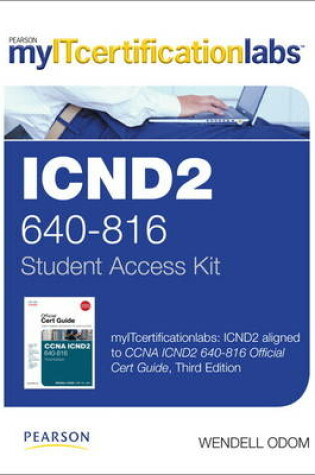 Cover of CCNA ICND2 (640-816) MyITCertificationlab -- Access Card