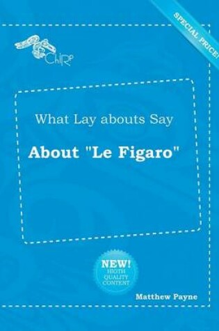 Cover of What Lay Abouts Say about Le Figaro