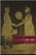 Book cover for Given Time