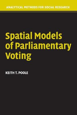 Cover of Spatial Models of Parliamentary Voting