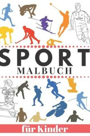Cover of Sport Malbuch für Kinder