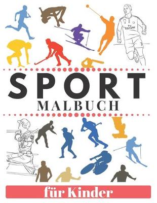 Book cover for Sport Malbuch für Kinder