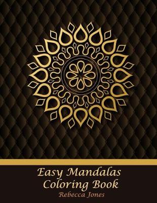 Book cover for Easy Mandalas Coloring Book