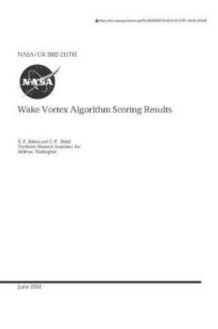 Cover of Wake Vortex Algorithm Scoring Results