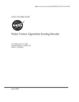 Book cover for Wake Vortex Algorithm Scoring Results