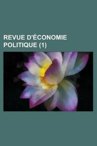 Cover of Revue D'Economie Politique (1 )
