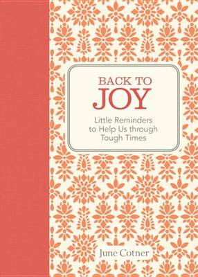 Book cover for Back to Joy