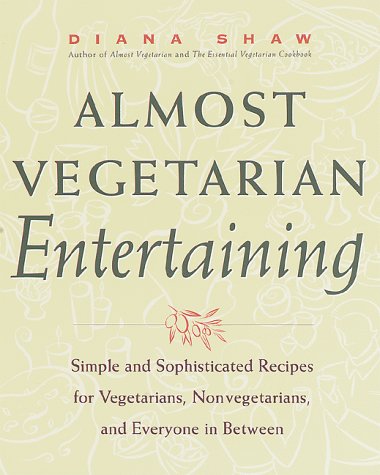 Book cover for Almost Vegetarian Entertaining