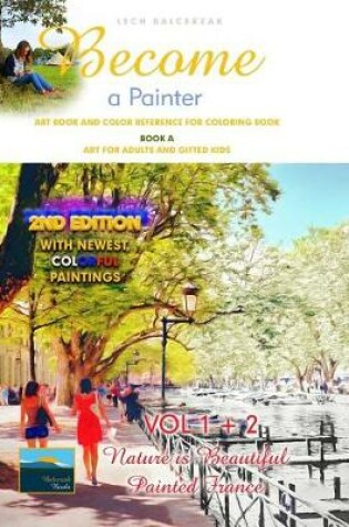 Cover of Art Book and Color Reference for Coloring Book - Become a Painter