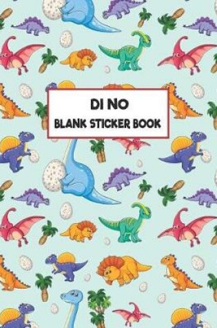 Cover of Dino Blank Sticker Book