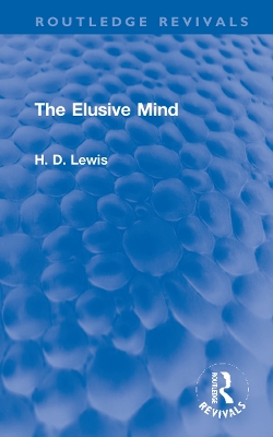 Book cover for The Elusive Mind