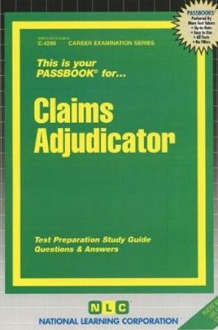 Cover of Claims Adjudicator