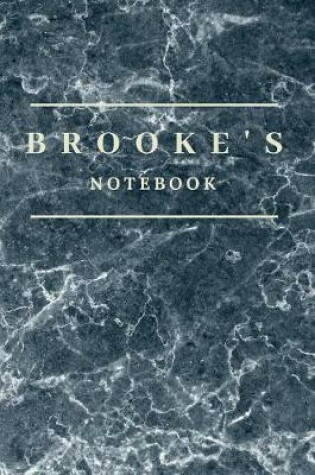 Cover of Brooke's Notebook