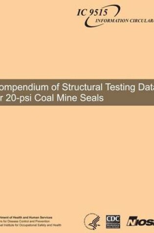 Cover of Compendium of Structural Testing Data for 20-psi Coal Mine Seals