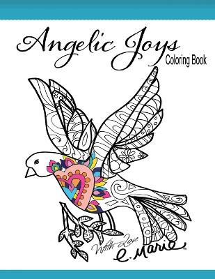 Book cover for Angelic Joys Coloring Book