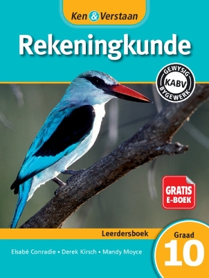 Book cover for Ken & Verstaan Rekeningkunde Leerdersboek Graad 10 Afrikaans