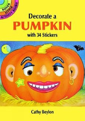 Cover of Make Your Own Halloween Pumpkin with 34 Stickers