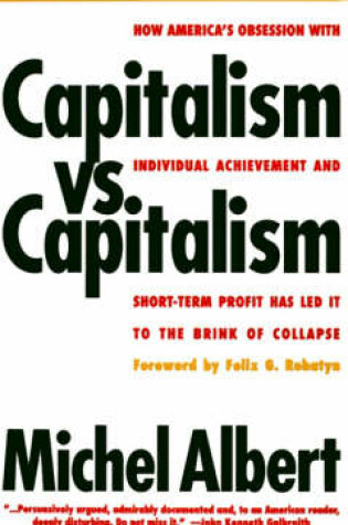 Cover of Capitalism vs. Capitalism