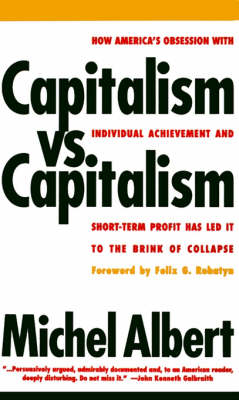 Book cover for Capitalism vs. Capitalism