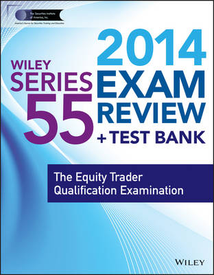 Cover of Wiley Series 55 Exam Review 2014 + Test Bank