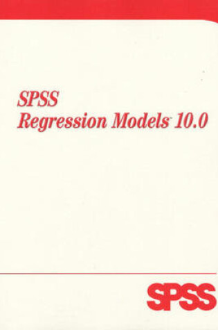 Cover of SPSS  10.0 Regression Models