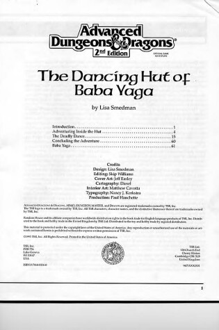 Cover of Dancing Hut of Baba Yaga