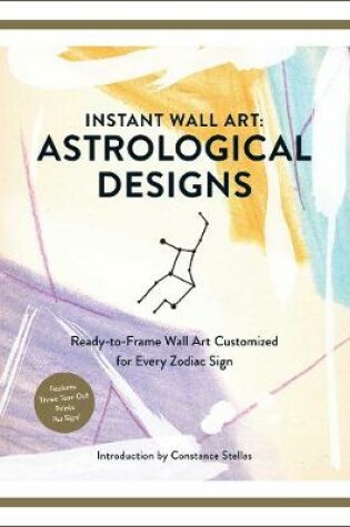 Cover of Instant Wall Art: Astrological Designs