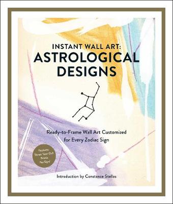 Book cover for Instant Wall Art: Astrological Designs