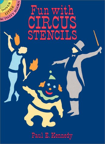 Book cover for Fun with Circus Stencils