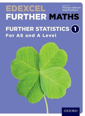 Book cover for Further Statistics 1 Student Book (AS and A Level)