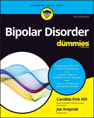 Book cover for Bipolar Disorder For Dummies 4th Edition