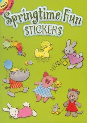 Book cover for Springtime Fun Stickers