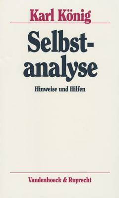 Book cover for Selbstanalyse