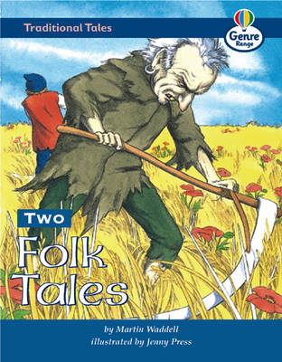 Book cover for Two Folk Tales: The Apple Tree Man and the Bogie Genre Fluent stage Traditional Tales Book 1