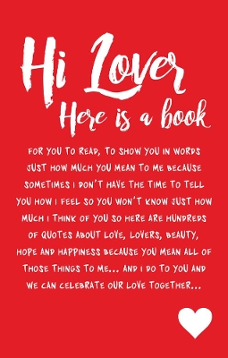 Book cover for Hi Lover